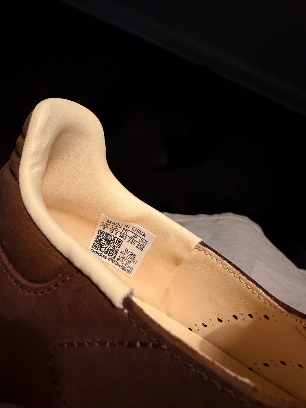 adidas Women's Samba Jane T‑Strap Sneakers in Brown - Picture 5 of 6